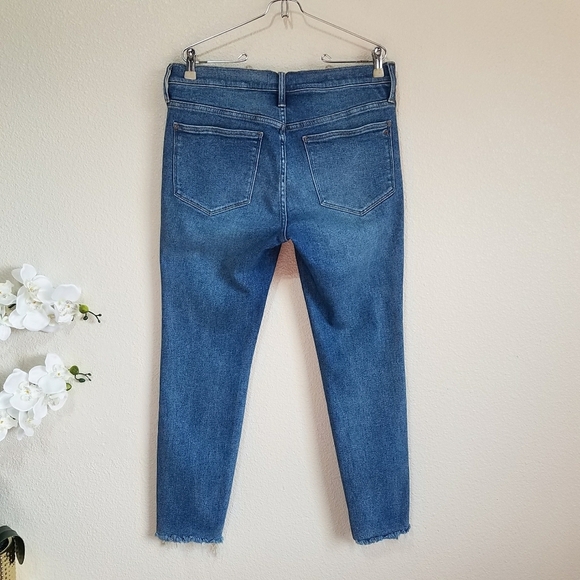 Madewell Maternity Side-Panel Skinny Jeans in Cordova Wash - Picture 2 of 12